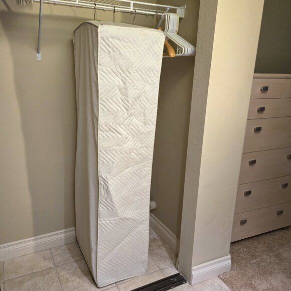 Hanging Closet Garment or Suit Wardrobe Dust-Free Zippered Fabric Storage Bag - Picture 2 of 5